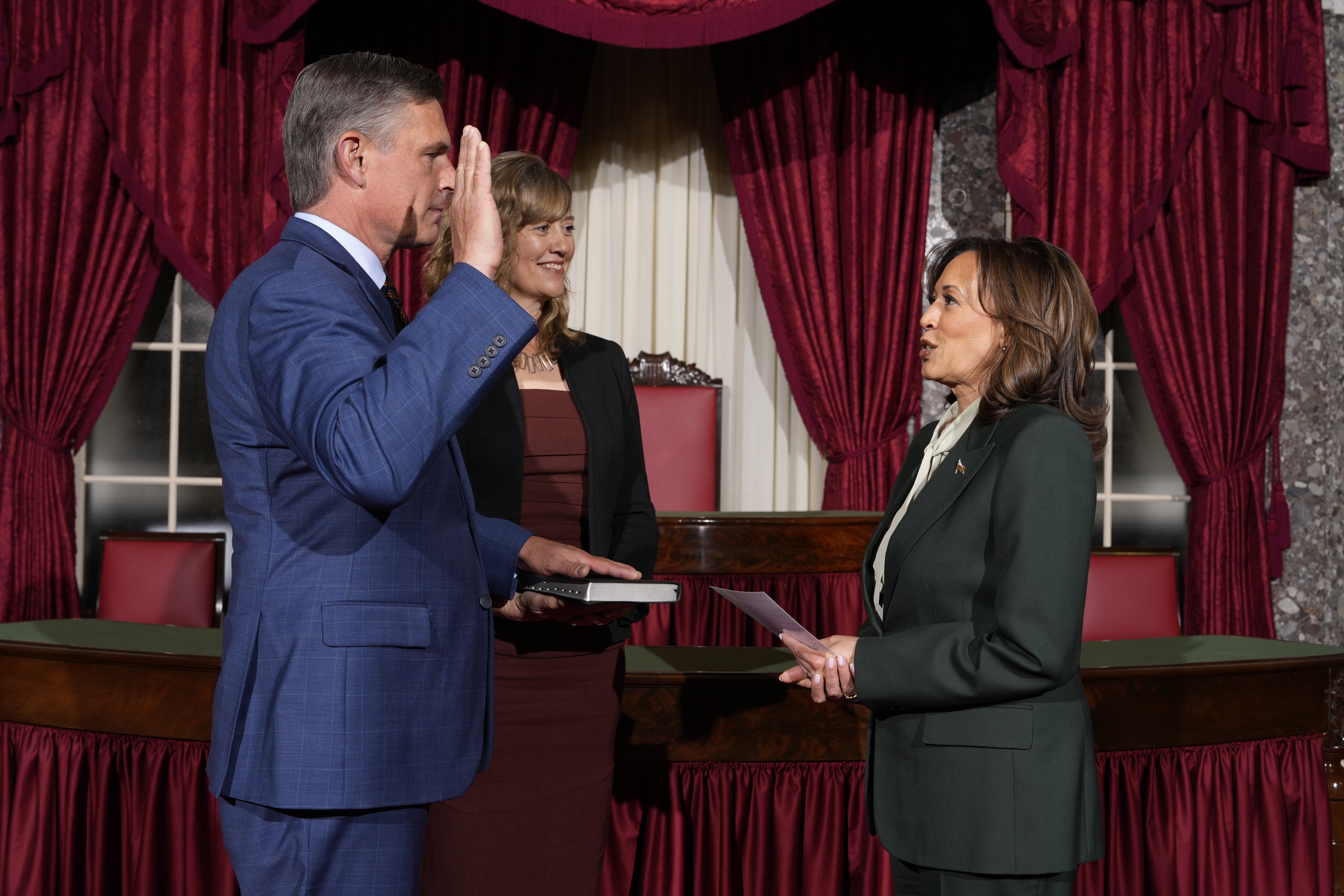 U.S. Senator Martin Heinrich Swearing-In Ceremony 1.3.25